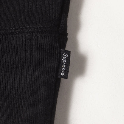 22AW ビッグサテンアップリケ スウェットパーカー(Satin Applique Hooded Sweatshirt)