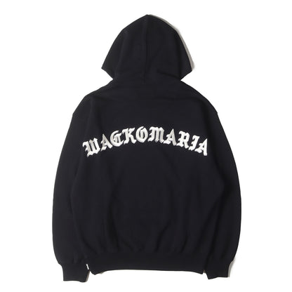 24AW ブランドロゴ刺繍 スウェットパーカー(MIDDLE WEIGHT HOODED SWEAT SHIRT)