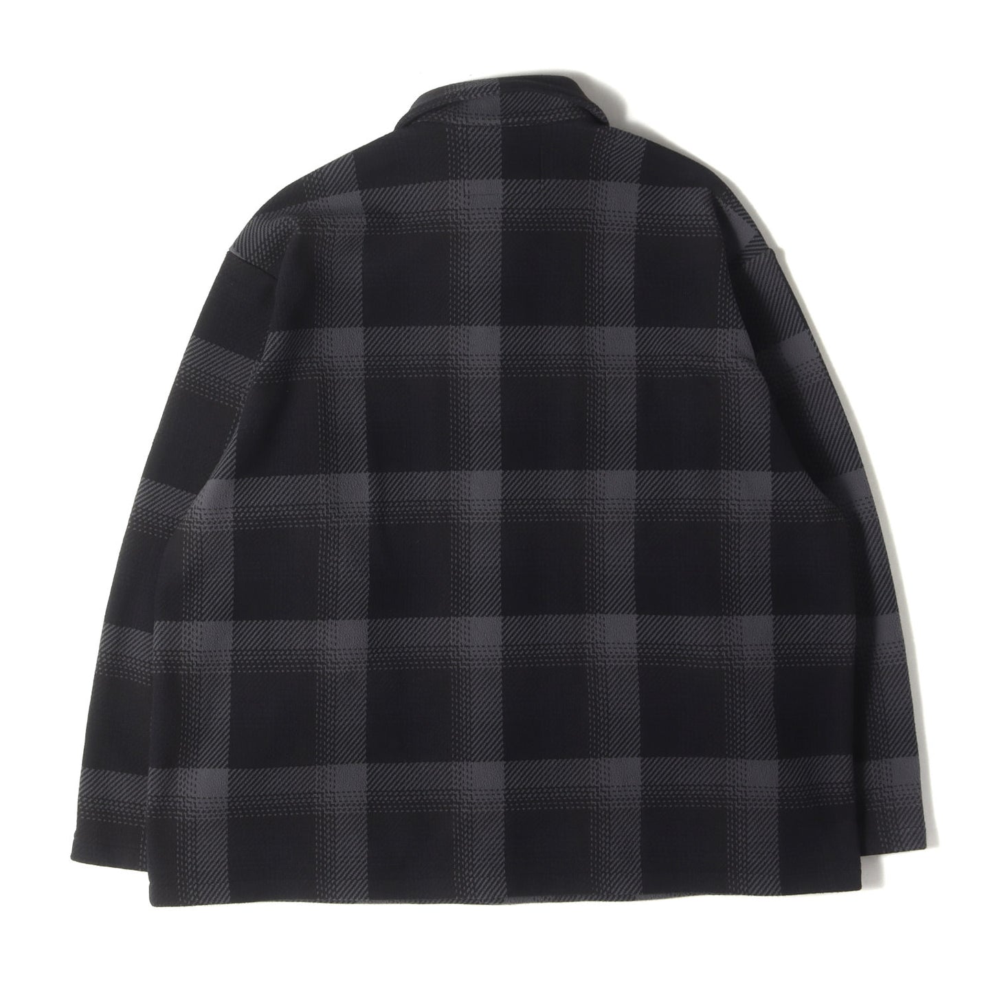 23AW オンブレチェック フリース シャツジャケット(FLEECE SHIRT)
