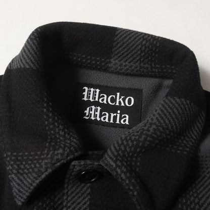 23AW オンブレチェック フリース シャツジャケット(FLEECE SHIRT)
