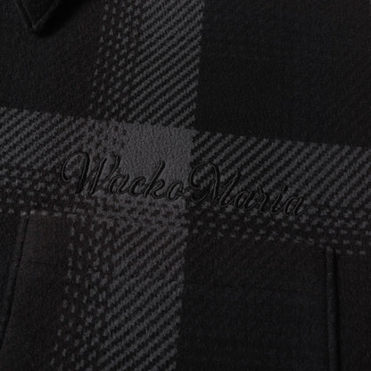 23AW オンブレチェック フリース シャツジャケット(FLEECE SHIRT)