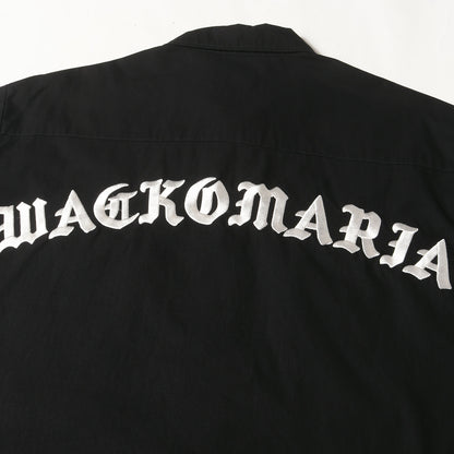 24SS アーチロゴ刺繍 リップストップ アーミーシャツ(ARMY SHIRT)