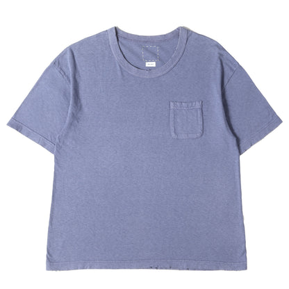 21AW ムラ染め加工 ジャンボ ポケット Tシャツ(JUMBO TEE S/S UNEVEN DYE)