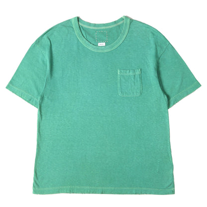 21AW ムラ染め加工 ジャンボ ポケット Tシャツ(JUMBO TEE S/S UNEVEN DYE)