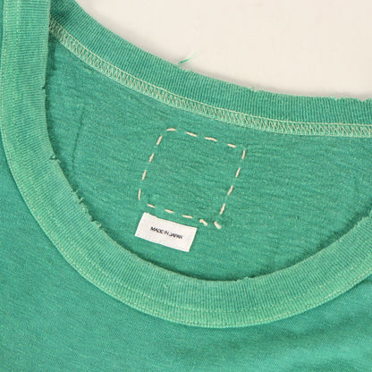 21AW ムラ染め加工 ジャンボ ポケット Tシャツ(JUMBO TEE S/S UNEVEN DYE)