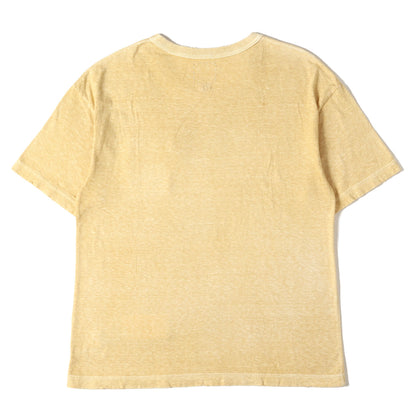 21AW ムラ染め加工 ジャンボ ポケット Tシャツ(JUMBO TEE S/S UNEVEN DYE)