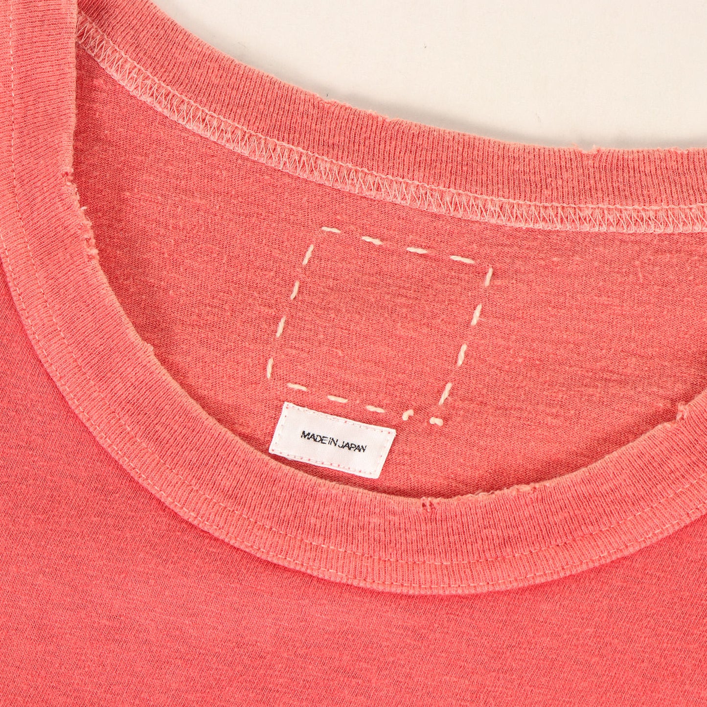 21AW ムラ染め加工 ジャンボ ポケット Tシャツ(JUMBO TEE S/S UNEVEN DYE)