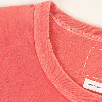 21AW ムラ染め加工 ジャンボ ポケット Tシャツ(JUMBO TEE S/S UNEVEN DYE)