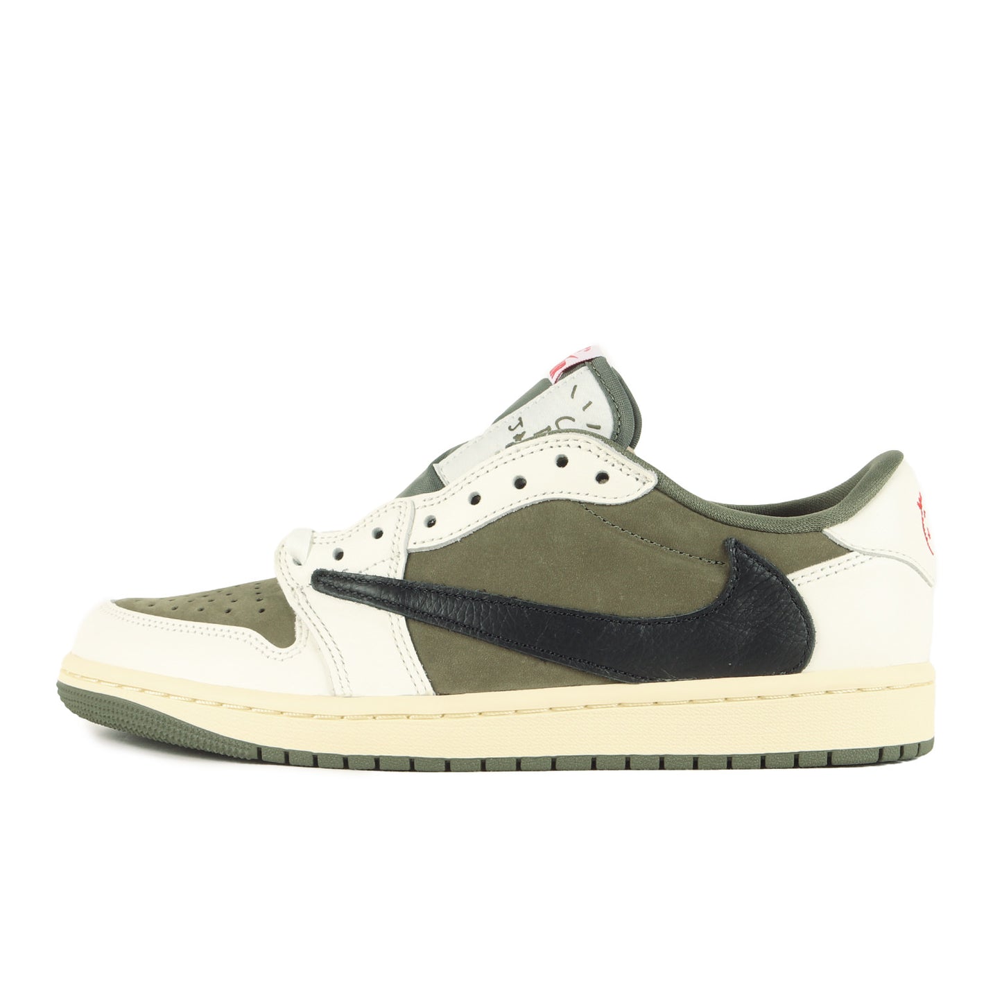 ×Travis Scott AIR JORDAN 1 LOW OG SP REVERSE OLIVE (DM7866-200)