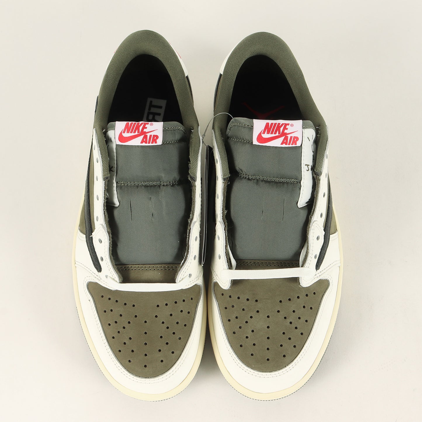 ×Travis Scott AIR JORDAN 1 LOW OG SP REVERSE OLIVE (DM7866-200)