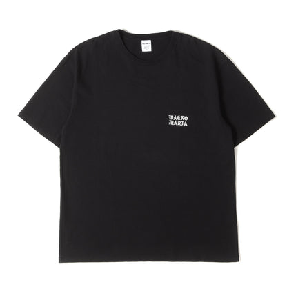 24SS ブランドロゴ刺繍 ヘビーウェイト Tシャツ(WASHED HEAVY WEIGHT CREW NECK T-SHIRT)