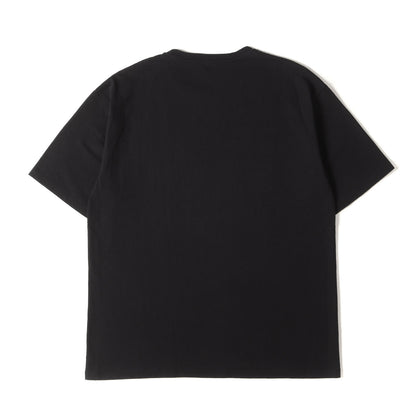 24SS ブランドロゴ刺繍 ヘビーウェイト Tシャツ(WASHED HEAVY WEIGHT CREW NECK T-SHIRT)