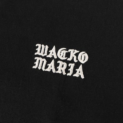 24SS ブランドロゴ刺繍 ヘビーウェイト Tシャツ(WASHED HEAVY WEIGHT CREW NECK T-SHIRT)