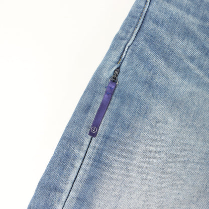 ×fragment design ダメージ加工 デニム スウェットショーツ
