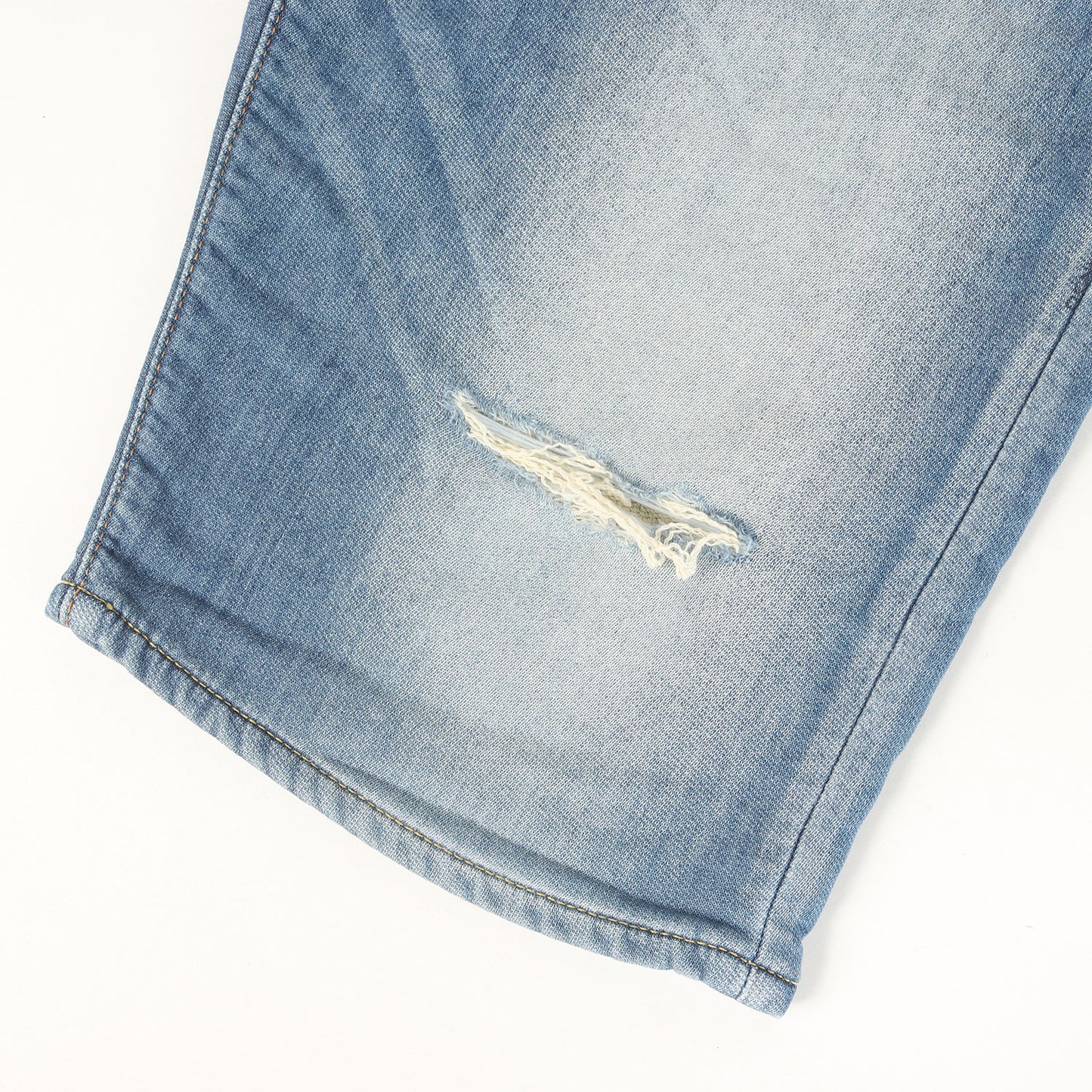 ×fragment design ダメージ加工 デニム スウェットショーツ
