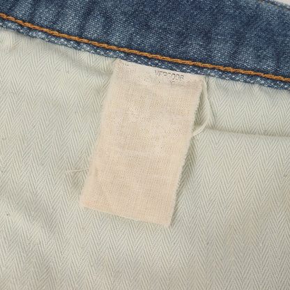 ×fragment design ダメージ加工 デニム スウェットショーツ