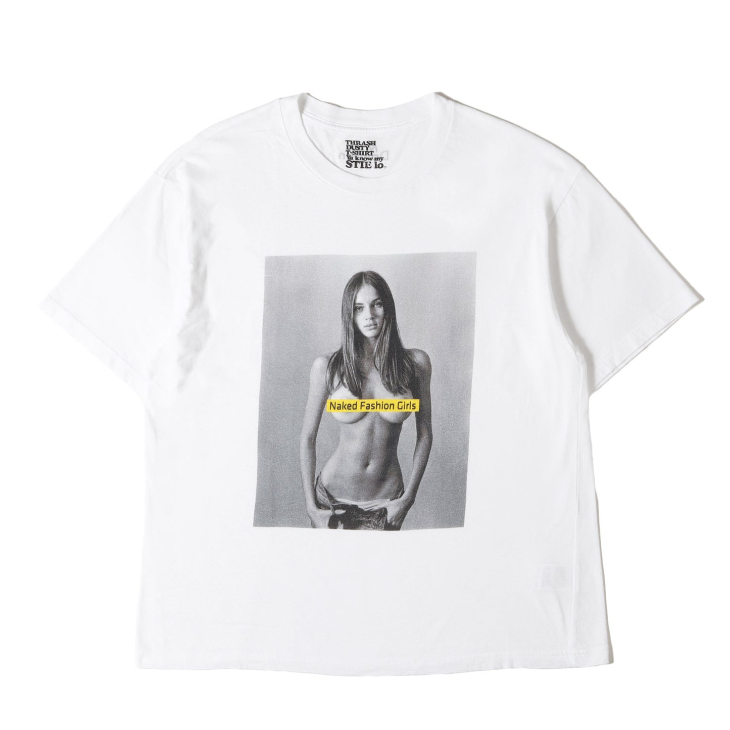 25SS ×Stie-lo ×Mike Dowson ヌードフォト Tシャツ(Naked Fashion Girls T-Shirt)