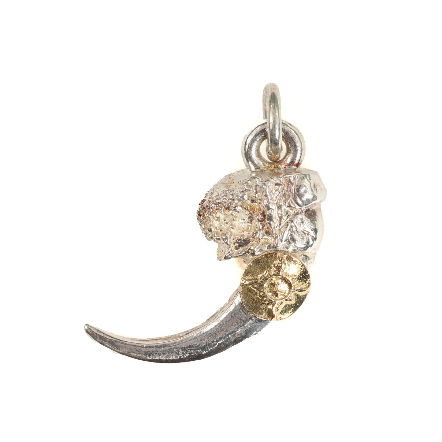 金メタル付き イーグルクロー / ツメ トップ(Small Eagle Claw with K18 Left)