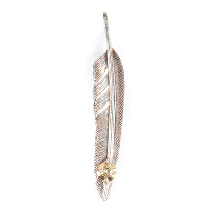 金メタル付き 風切りフェザー(Large Kazekiri Feather with K18 Left)