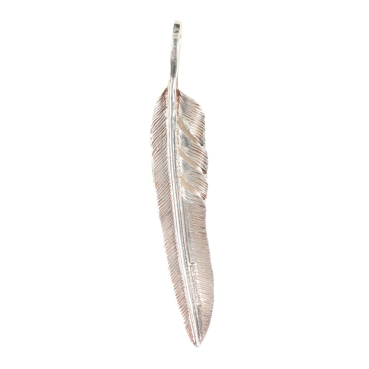 金メタル付き 風切りフェザー(Large Kazekiri Feather with K18 Left)
