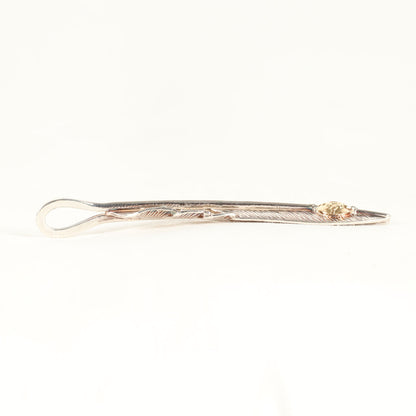 金メタル付き 風切りフェザー(Large Kazekiri Feather with K18 Left)