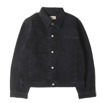25AW ウォッシュ加工 トラッカー デニムジャケット(TRUCKER DENIM)