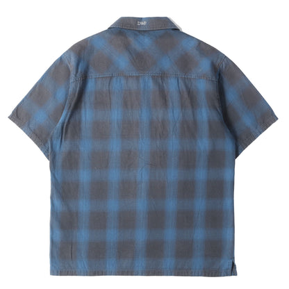 オンブレチェック ワーク 半袖シャツ(B&C / C-SHIRTS. SS)