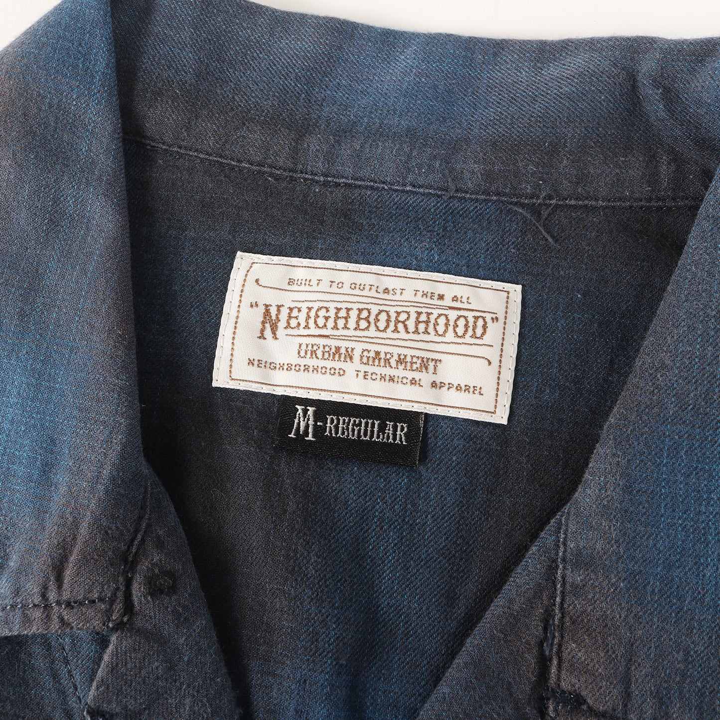 オンブレチェック ワーク 半袖シャツ(B&C / C-SHIRTS. SS)