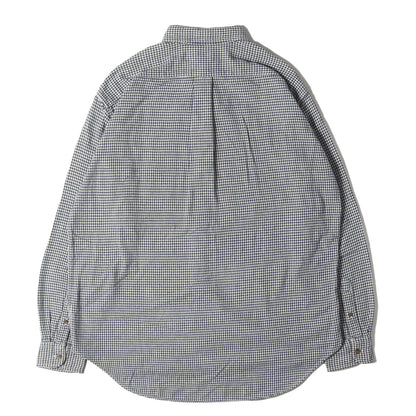 [巨人タグ] 90s 千鳥格子 ボタンダウン フランネルシャツ