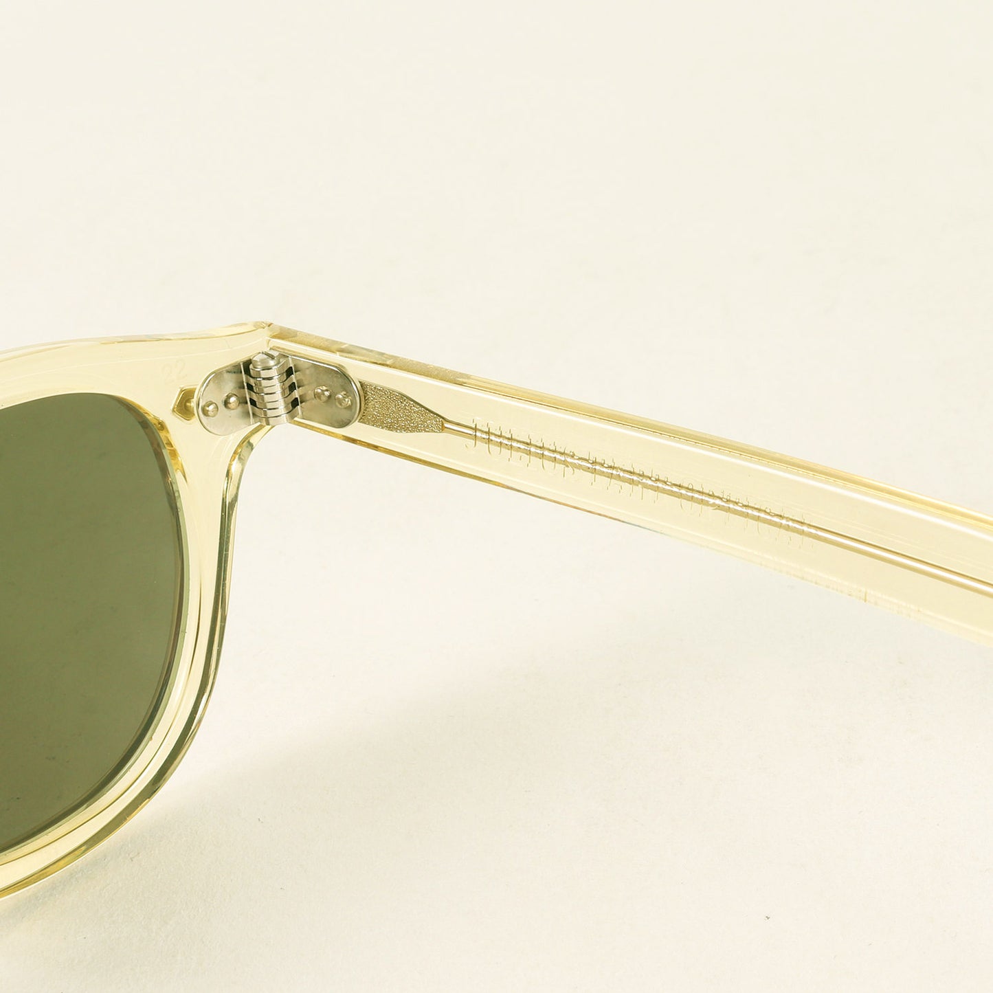 ×JULIUS TART OPTICAL クリアフレーム サングラス(GLASSES AR46)
