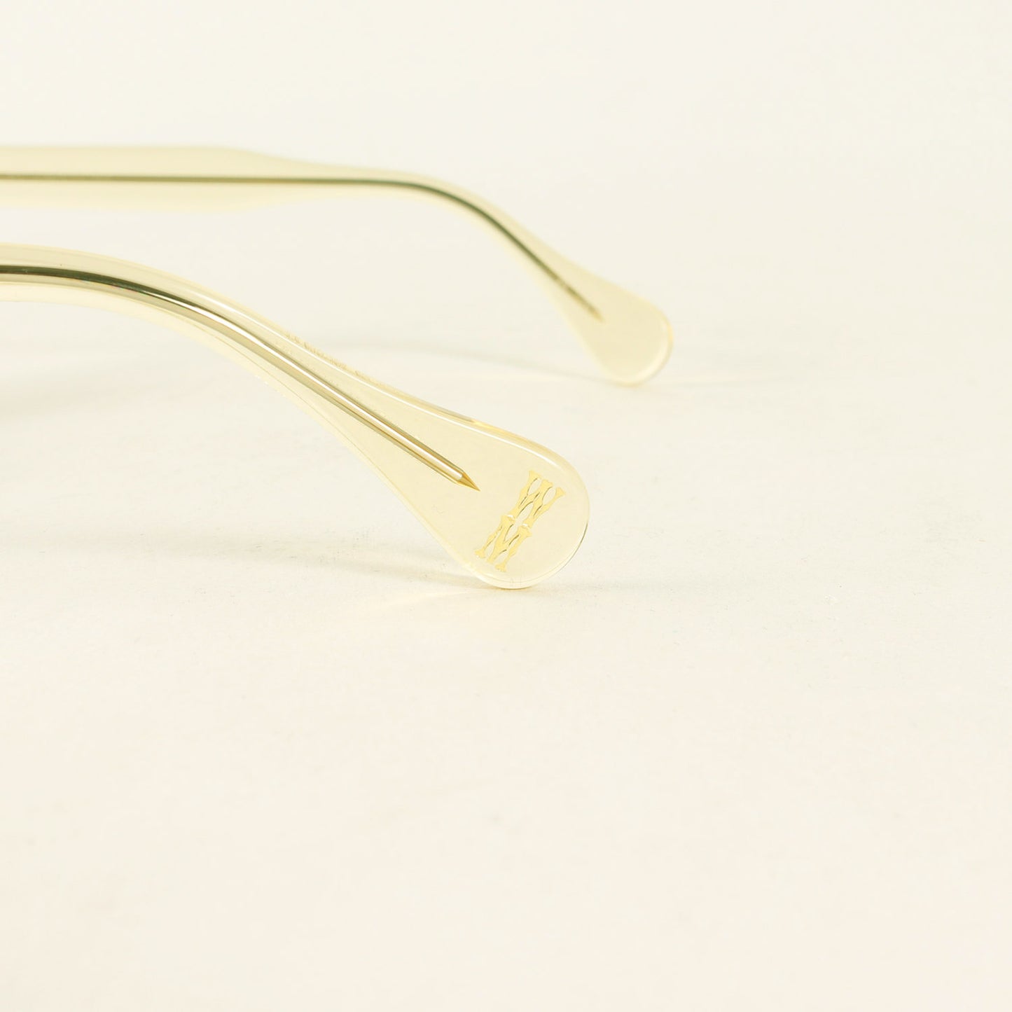 ×JULIUS TART OPTICAL クリアフレーム サングラス(GLASSES AR46)