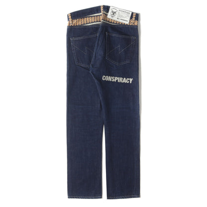 ×STUSSY Boneyards ディープ ミディアム デニムパンツ(BY DEEP MIDI / 14OZ-PT)