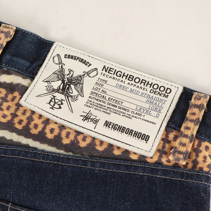 ×STUSSY Boneyards ディープ ミディアム デニムパンツ(BY DEEP MIDI / 14OZ-PT)