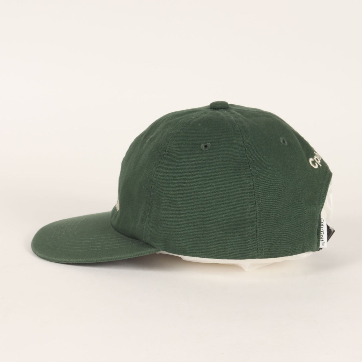 24SS Golf ロゴ刺繍 6パネルキャップ(GENTLEMAN FLAT VISOR CAP)