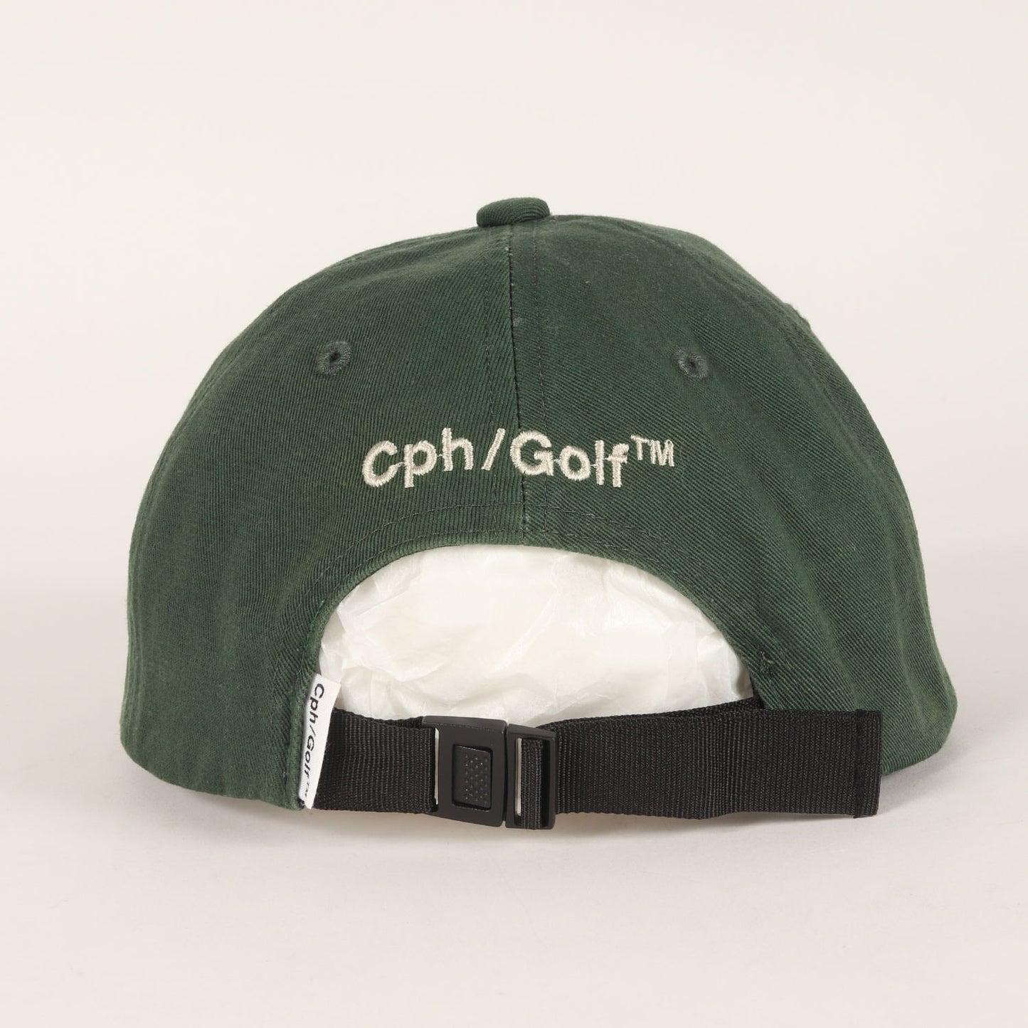 24SS Golf ロゴ刺繍 6パネルキャップ(GENTLEMAN FLAT VISOR CAP)