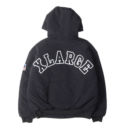 23AW アーチロゴ 裏地キルティング ナイロン ジャケット(NYLON PUFFER JACKET)