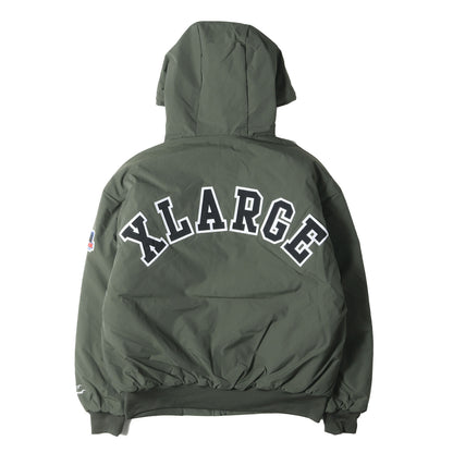 23AW アーチロゴ 裏地キルティング ナイロン ジャケット(NYLON PUFFER JACKET)