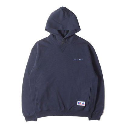 23AW ×RUSSELL シェニールロゴ スウェットパーカー(PULL HD SWT)