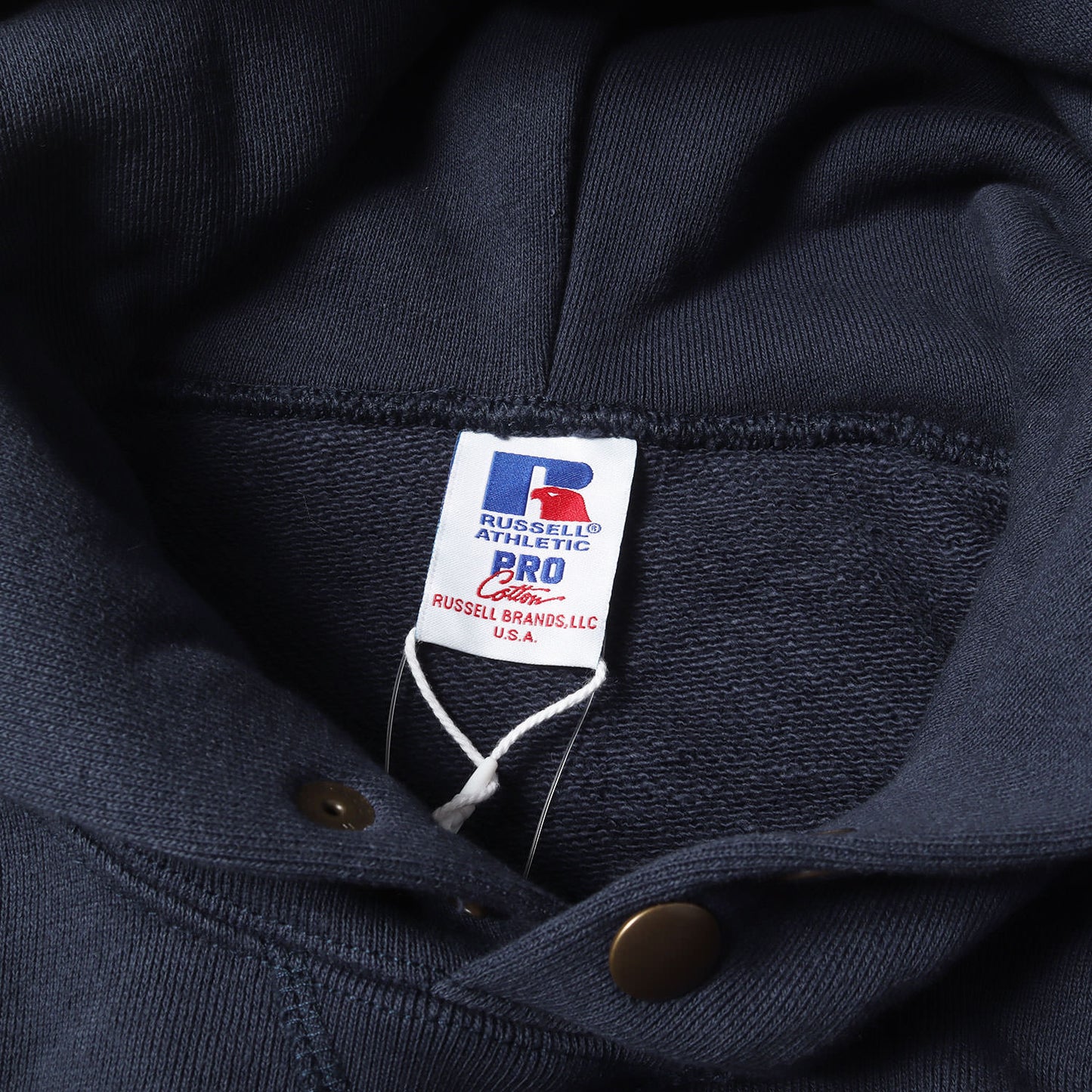 23AW ×RUSSELL シェニールロゴ スウェットパーカー(PULL HD SWT)