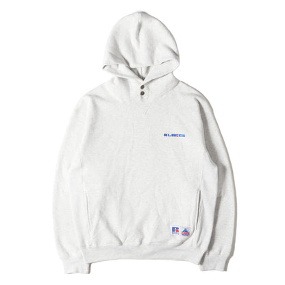 23AW ×RUSSELL シェニールロゴ スウェットパーカー(PULL HD SWT)