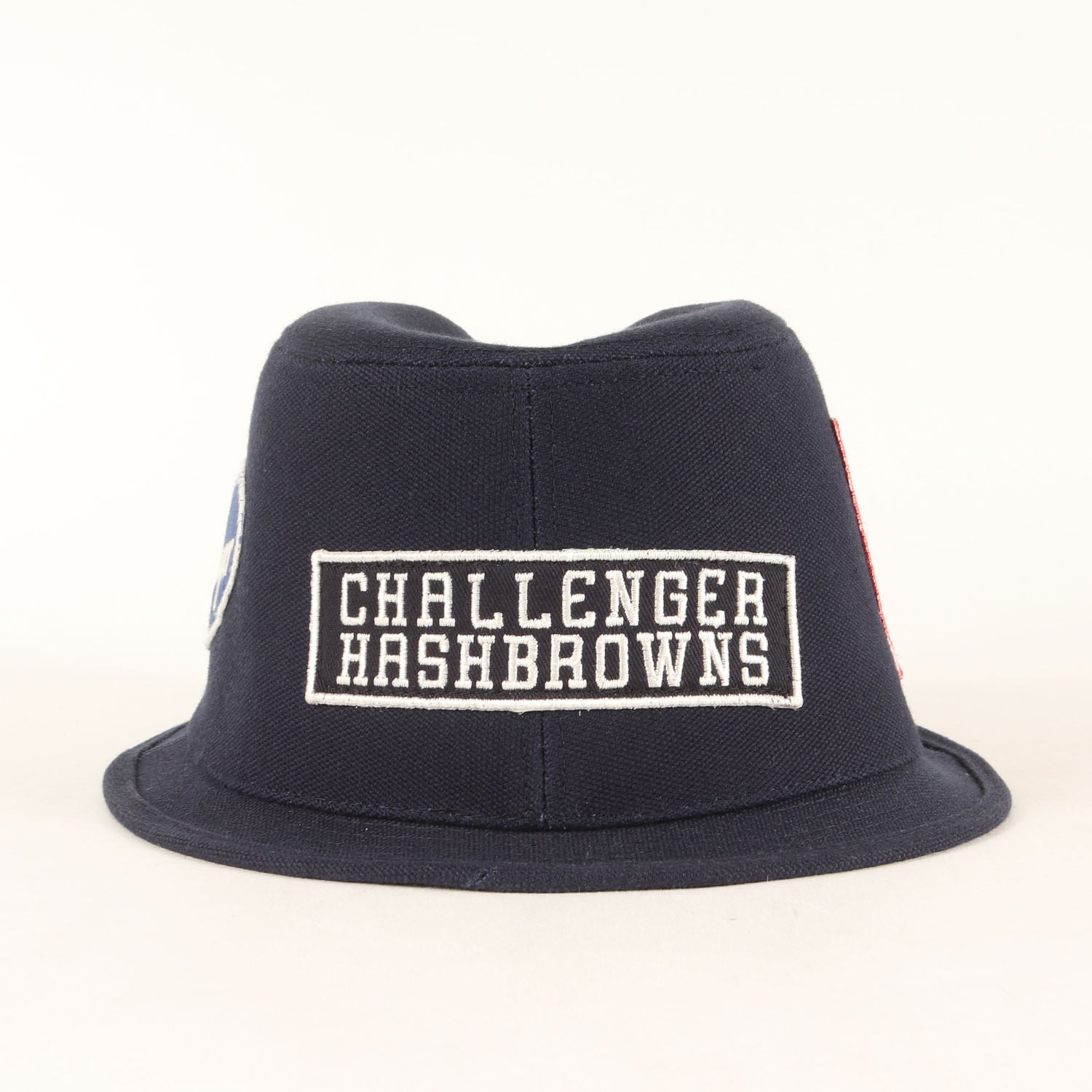 challenger✖️hashbrowns ハット CHALLENGER (チャレンジャー) ×HASH BROWNS ワッペン付き 中折れハット