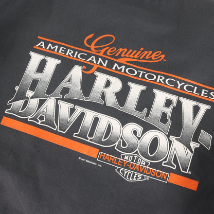 00s HARLEY-DAVIDSON プリントカスタム ワークジャケット / CiNTAS