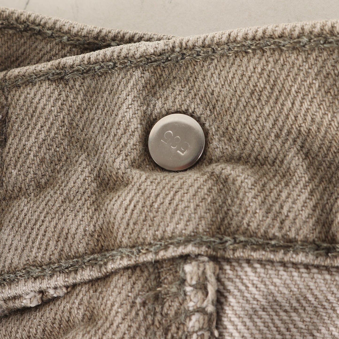 90s 550 リラックス テーパード 先染め カラーデニムパンツ / USA製 40550-0232