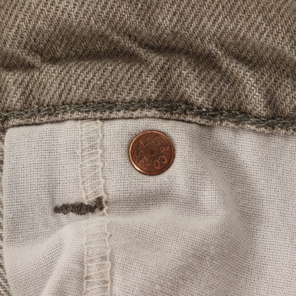 90s 550 リラックス テーパード 先染め カラーデニムパンツ / USA製 40550-0232