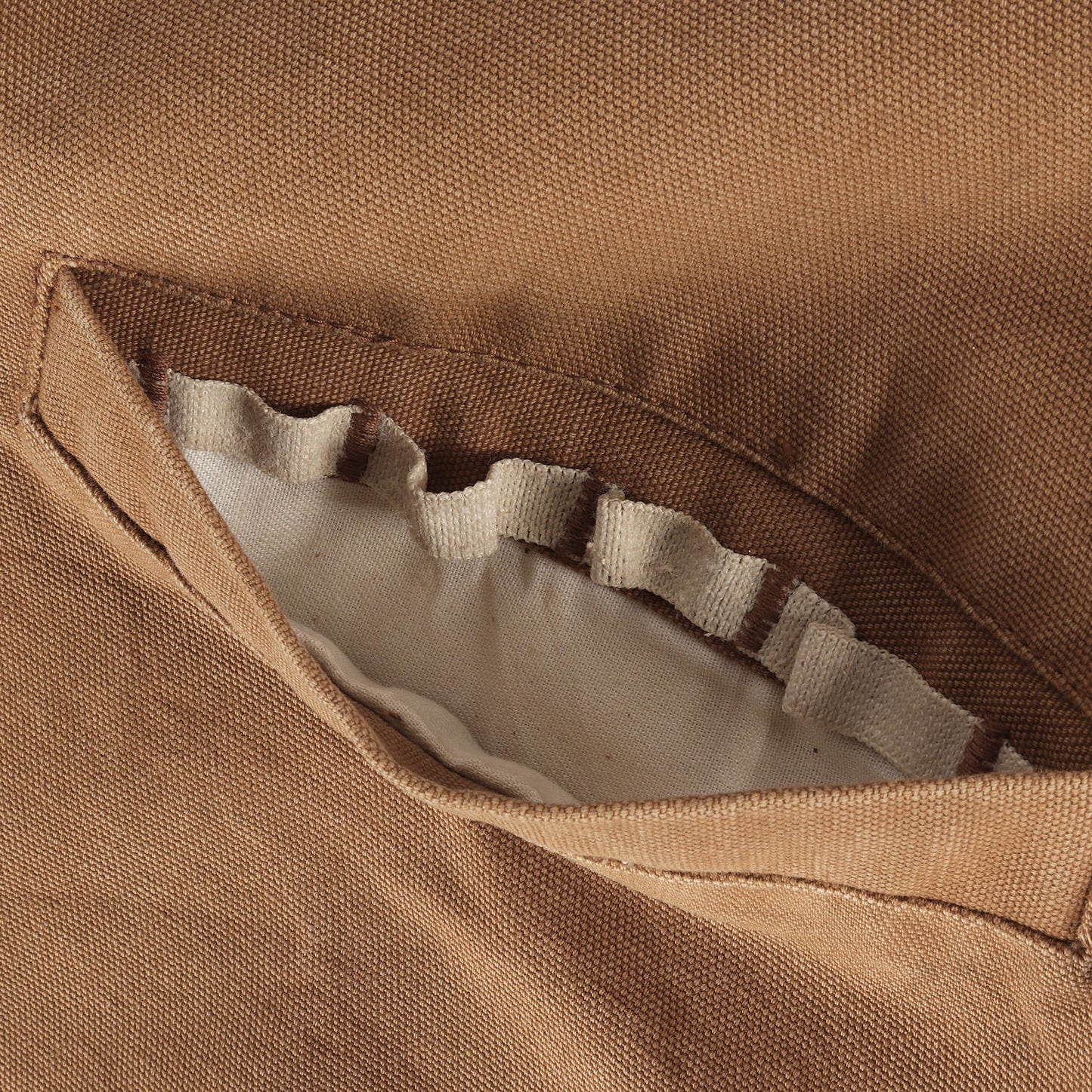 [USA製 星タグ] 80s 裏ボア ブラウンダック フルジップ ワークベスト