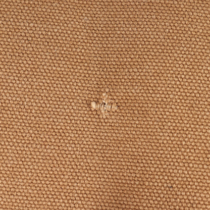 [USA製 星タグ] 80s 裏ボア ブラウンダック フルジップ ワークベスト