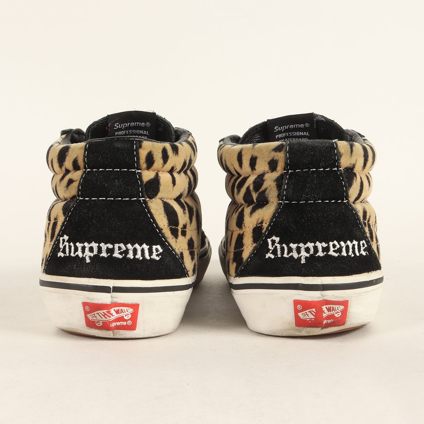 ×VANS SK8-MID PRO Cheetah Velvet