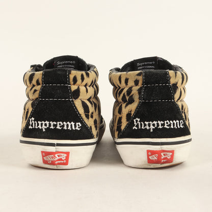 ×VANS SK8-MID PRO Cheetah Velvet