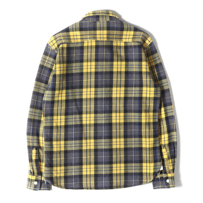 [著名人着用モデル] 00s 山ポケット ヘビー チェック フランネルシャツ