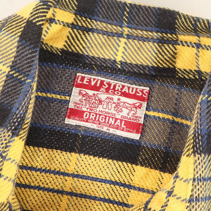 [著名人着用モデル] 00s 山ポケット ヘビー チェック フランネルシャツ